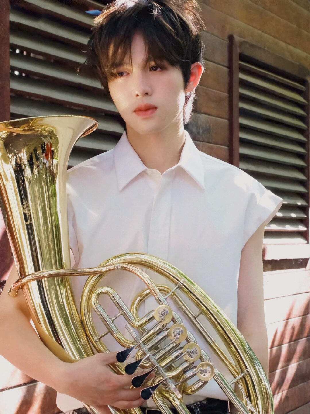 快门撷清辉，柔心藏暖光...